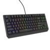 Genesis herní klávesnice THOR 230/TKL/RGB/Outemu Red/Drátová USB/US layout/Černá
