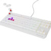 Genesis herní klávesnice THOR 230/TKL/RGB/Outemu Red/Drátová USB/US layout/Bílá