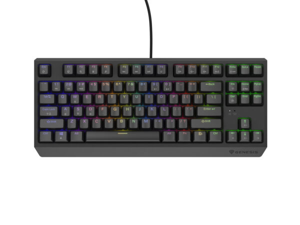 render-klawiatura-thor-230_NKG-2079-_2 Genesis herní klávesnice THOR 230/TKL/RGB/Outemu Brown/Drátová USB/US layout/Černá