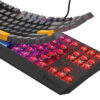 Genesis herní klávesnice THOR 230/TKL/RGB/Outemu Red/Drátová USB/US layout/Anchor Positive Šedá