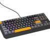 Genesis herní klávesnice THOR 230/TKL/RGB/Outemu Red/Drátová USB/US layout/Anchor Positive Šedá