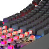 GENESIS herní klávesnice THOR 230/TKL/RGB/Outemu Red/Bezdrátová USB + Bluetooth/US layout/Černá