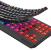 GENESIS herní klávesnice THOR 230/TKL/RGB/Outemu Red/Bezdrátová USB + Bluetooth/US layout/Černá