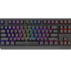 GENESIS herní klávesnice THOR 230/TKL/RGB/Outemu Red/Bezdrátová USB + Bluetooth/US layout/Černá