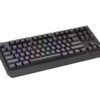 GENESIS herní klávesnice THOR 230/TKL/RGB/Outemu Panda/Bezdrátová USB + Bluetooth/US layout/Černá