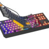 GENESIS herní klávesnice THOR 230/TKL/RGB/Outemu Panda/Drátová USB/US layout/Naval Blue Positive