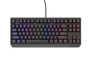 Herní klávesnice Genesis THOR 230/TKL/RGB/Outemu Red/Drátové USB-A/CZ-SK layout/Černá