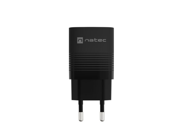 Univerzální USB nabíječka Natec RIBERA GaN 30 W, 1X USB-A, 1X USB-C, černá
