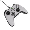 Drátový gamepad Genesis MANGAN 300, pro PC/Switch/Mobil, bílý