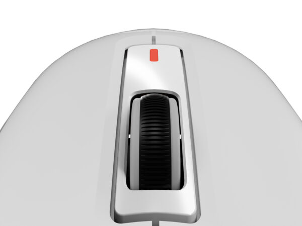 Genesis herní myš KRYPTON 660/Herní/Optická/12 000 DPI/Drátové USB-A/Bílá