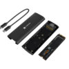render_obudowa-dysk-M2-NVMe-Natec-Rhino_7 Externí box pro SSD Natec RHINO M.2 NVME LITE USB-C 3.1 GEN2, hliníkové tělo