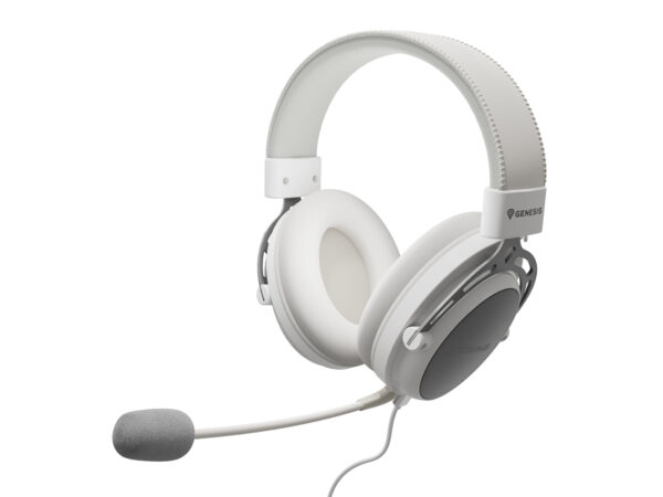 render_toron-301_biale_5 Herní sluchátka s mikrofonem Genesis TORON 301/Stereo/Jack/Drát/Stand/Bílá