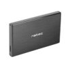 Externí box pro HDD 2,5" USB 3.0 Natec Rhino Go, černý, hliníkové tělo