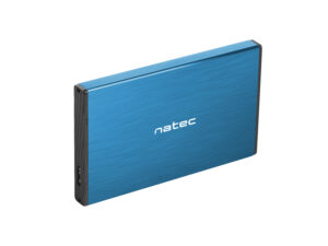 rhino-go-blue-4_s Externí box pro HDD 2,5" USB 3.0 Natec Rhino Go, modrý, hliníkové tělo