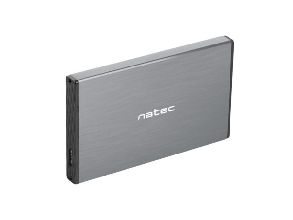 rhino-go-grey-4 Externí box pro HDD 2,5" USB 3.0 Natec Rhino Go, šedý, hliníkové tělo