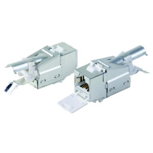 rj1 DATACOM STP Keystone 10G RJ45 CAT6A Silver