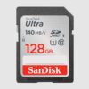 SanDisk Ultra/SDXC/128GB/140MBps/UHS-I U1 / Class 10/Černá