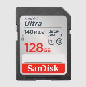 sandisk5_s SanDisk Ultra/SDXC/128GB/140MBps/UHS-I U1 / Class 10/Černá