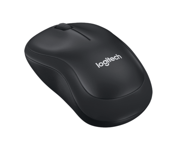Logitech M220/Kancelářská/Optická/1 000 DPI/Bezdrátová USB/Černá