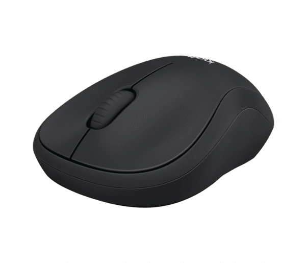 Logitech M220/Kancelářská/Optická/1 000 DPI/Bezdrátová USB/Černá