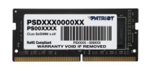 Patriot/SO-DIMM DDR4/16GB/2666MHz/CL19/1x16GB