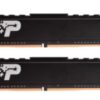 Patriot/DDR4/16GB/3200MHz/CL22/2x8GB/Black