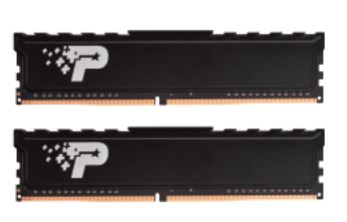 Patriot/DDR4/16GB/3200MHz/CL22/2x8GB/Black