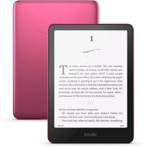 signrasp_s-1 E-book Amazon Kindle Paperwhite Signature Edition 2024 (32 GB), raspberry, BEZ REKLAM