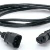 PremiumCord Prodlužovací kabel - síť 230V, IEC 320 C13 - C14, 2 m