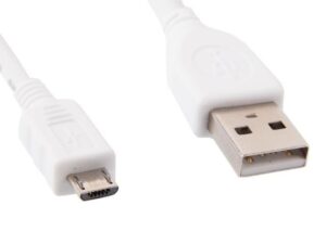 sn-185 GEMBIRD kabel microUSB - USB, 1m, bílý