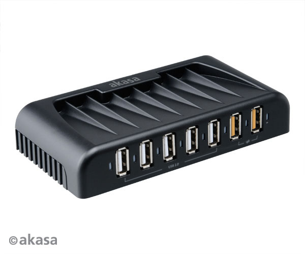 AKASA USB hub 2.0 Connect 7 FC