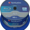 VERBATIM BD-R SL (6x, 25GB),NON-ID, 50 cake