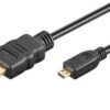 PremiumCord Kabel HDMI A - HDMI micro D, 1m