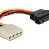 Kabel CABLEXPERT SATA M na Molex F