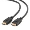sn-7 Kabel HDMI-HDMI M/M 15m zlac. konektory 1.4, černý
