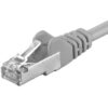 sn-92 Premiumcord Patch kabel FTP, CAT6, AWG26,0,5m,šedá