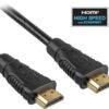 PremiumCord HDMI High Speed + Ethernet kabel, zlacené konektory, 15m