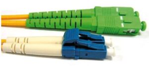 Patchcord FO duplex LC-SC/APC  9/125um SM, 2m, OS2