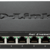 D-Link DES-108 kovový 8-port 10/100 Desktop Switch