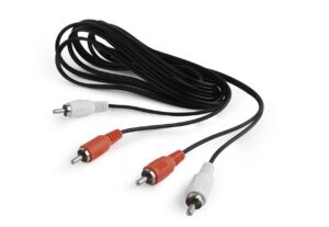 snimek-38 Kabel CABLEXPERT přípojný 2xcinch/2xcinch, 1,8m audio
