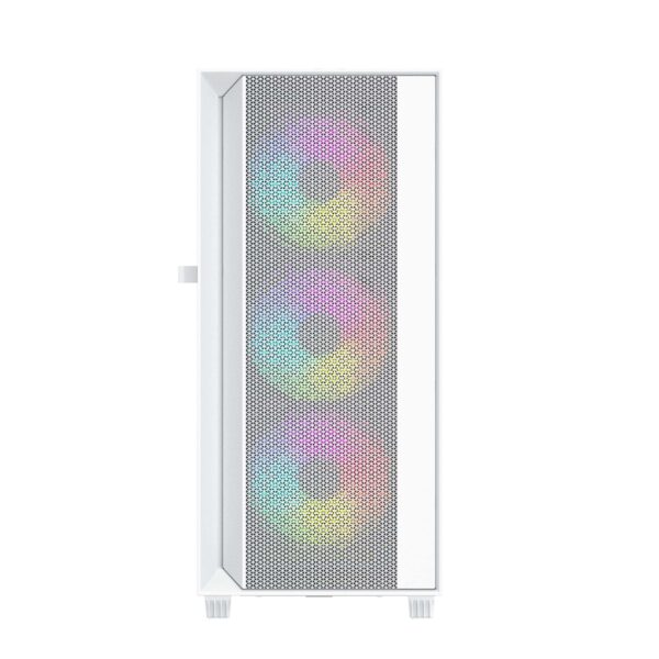 snimek-75 Gembird Fornax 4000 ARGB/Midi Tower/Transpar./Bílá
