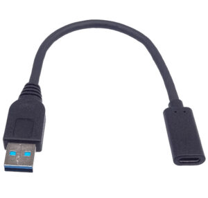 ssdv_s PremiumCord Adaptér USB 3.0 A/samec - USB-C/samice, USB 3.2 GEN2, 3A, 20cm