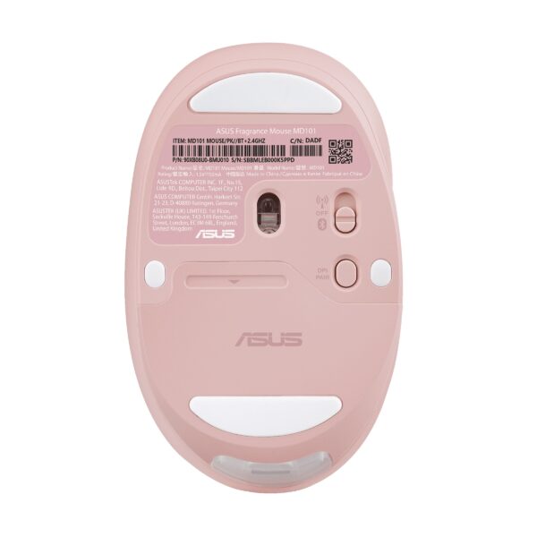 stazeny-soubor-5-1-129 ASUS Fragrance Mouse MD101/Ergonomická/Optická/2 400 DPI/USB+BT/Růžová