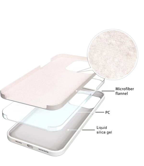 ER POWER Silikonový kryt CARNEVAL SNAP pro iPhone 12 mini s MagSafe - bílá