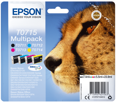 Epson Multipack 4-colours T0715 DURABrite UltraInk