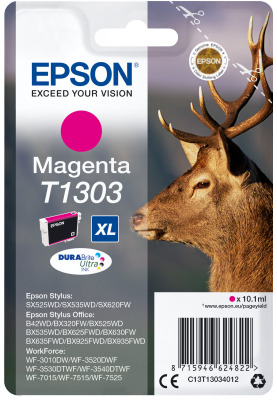t130_m_stag_png Epson Singlepack Magenta T1303 DURABrite Ultra Ink