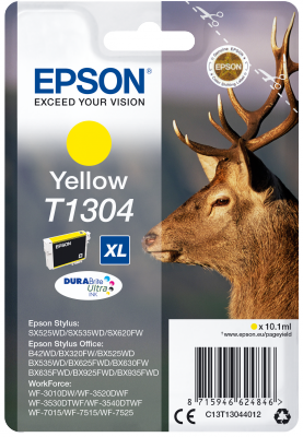 t130_y_stag_png Epson Singlepack Yellow T1304 DURABrite Ultra Ink