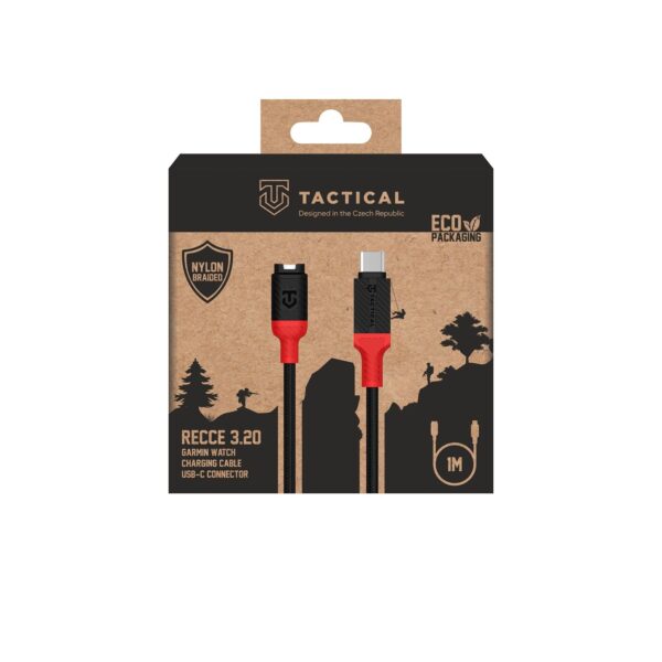 tactical-recce-3-20-kabel-pro-garmin-usb-c-black-red-1-big_ies12847293 Tactical Recce 3:20 kabel pro Garmin USB-C Black/Red