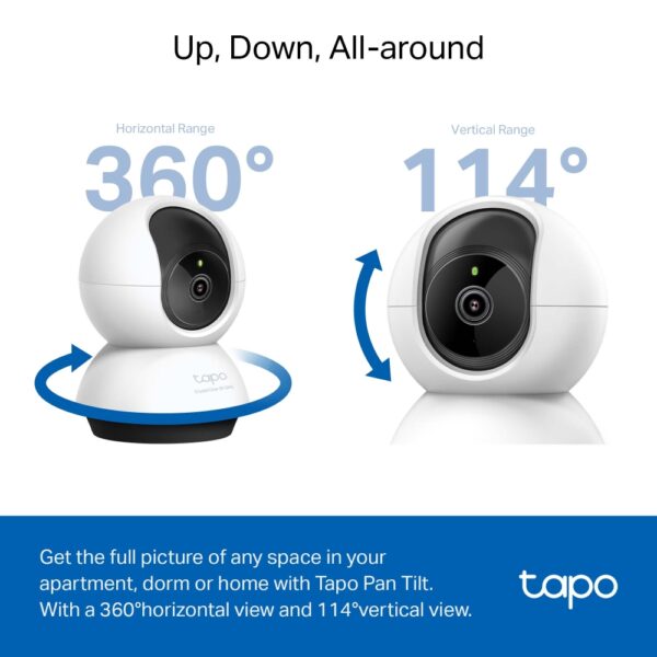 tapo_c220_adj Tapo C220 Pan/Tilt AI Home Security Wi-Fi Camera