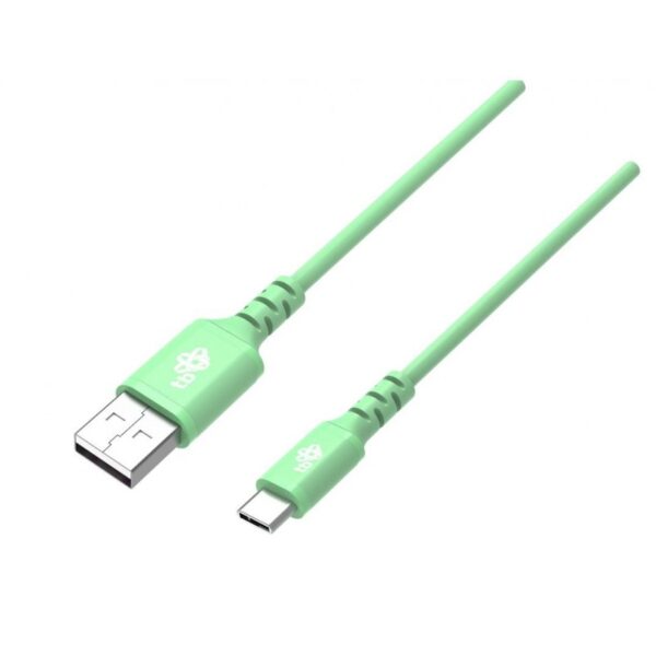 tb-kabel-usb-usb-c-1m-silikonowy-zielony_s TB USB C Cable 1m green